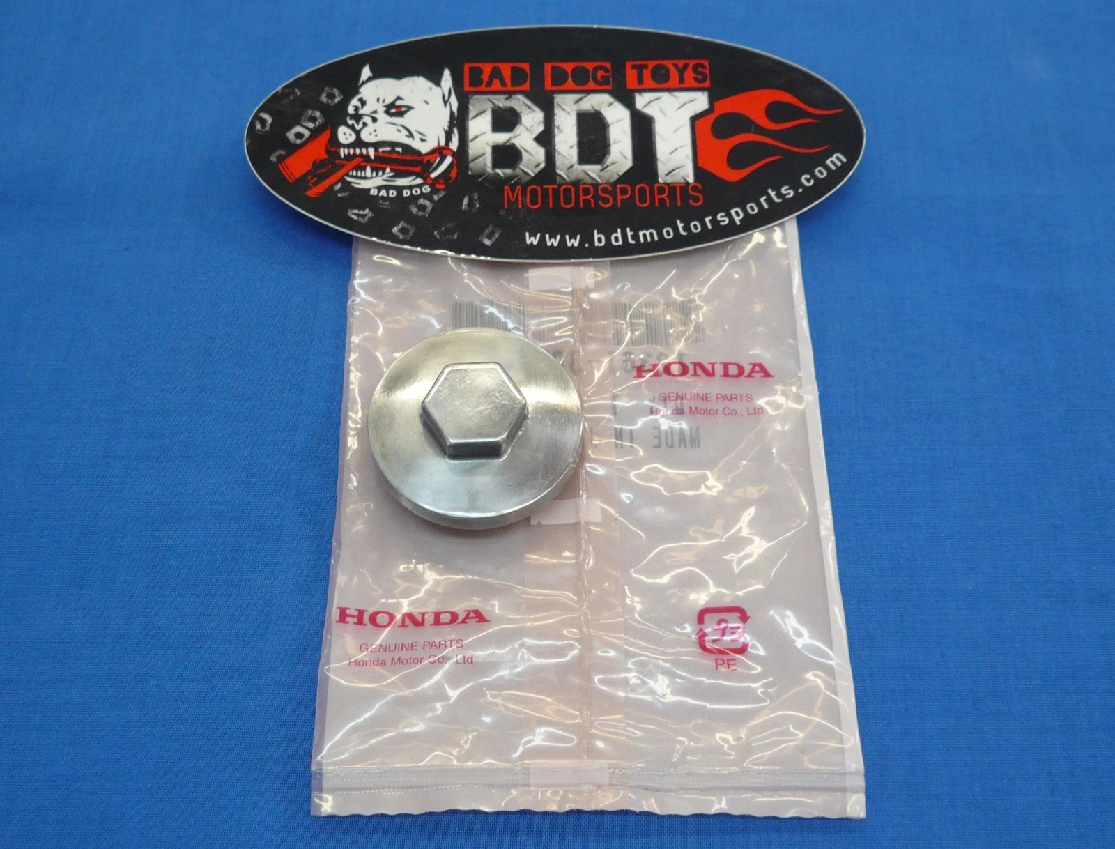 HONDA TRX300 OEM FINAL DRIVEN GEAR VALVE ADJUSTER CAP NEW TRX 300 1988-1991