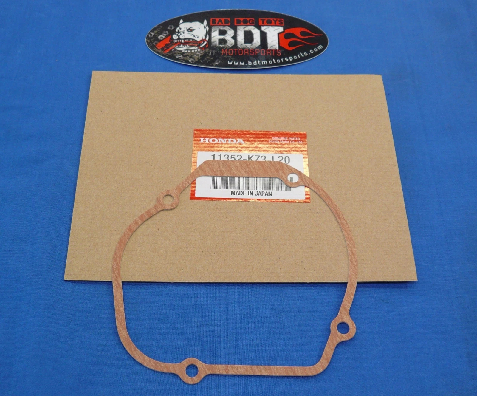 HONDA CR 250R OEM ENGINE LEFT CRANKCASE COVER GASKET NEW CR250R 2002-2007 - Image 2