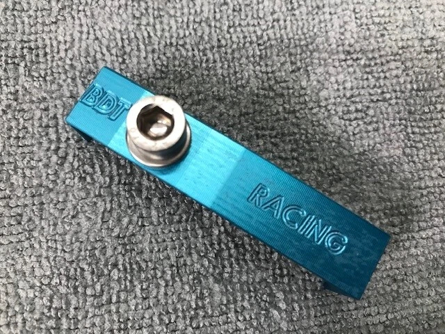 HONDA TRX250R ATC250R ATC TRX 250R BLUE STAY SLIDER CLAMP CHAIN 1985-1987 BDT - Image 2