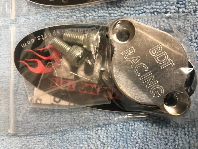 HONDA TRX250R TRX 250R TRX450R BDT BILLET PARKING BRAKE BLOCK-OFF CONVERSION X - Image 2