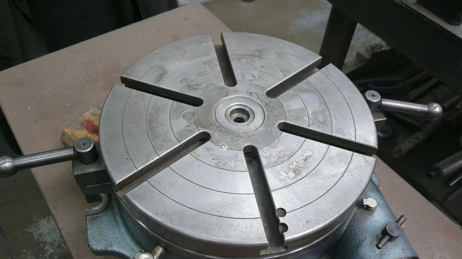 YUASA CLEAN 12" HORIZONTAL PRECISION ROTARY TABLE MADE IN JAPAN BD MOTORSPORTS - Image 8
