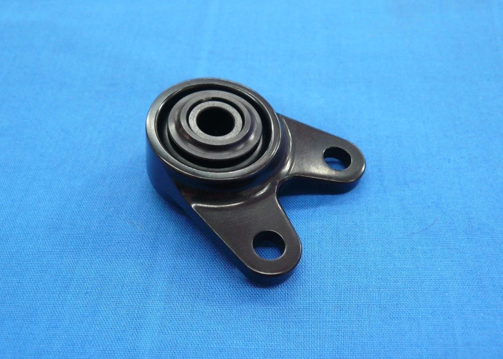 HONDA TRX ATC 250R BDT MOTORSPORTS BILLET EXHAUST MUFFLER HANGER MOUNTS BLACK - Image 4