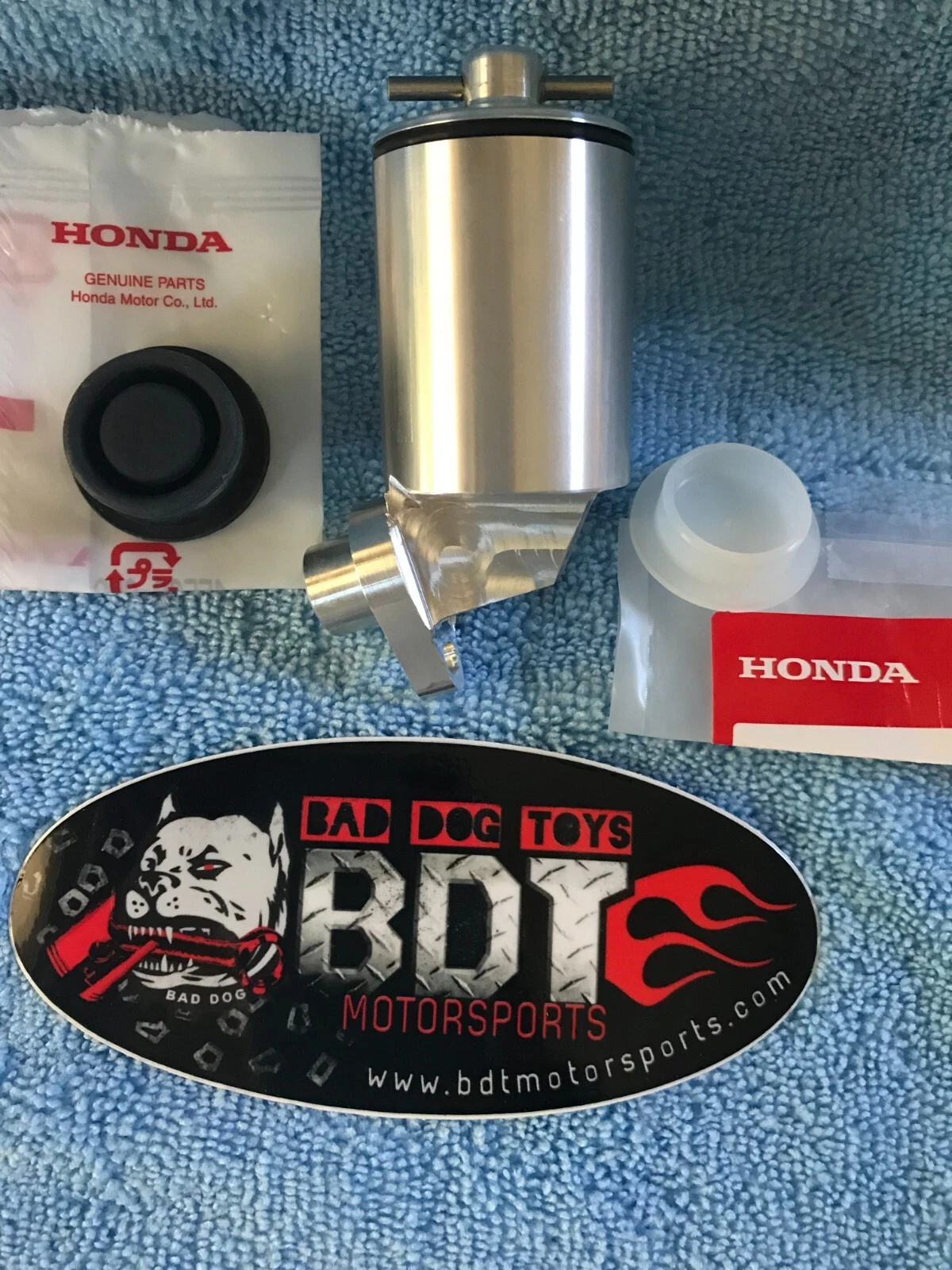 YANA SHIKI TRX450R TRX 450R R REAR BRAKE MASTER CYLINDER BILLET RESERVOIR BDT - Image 8