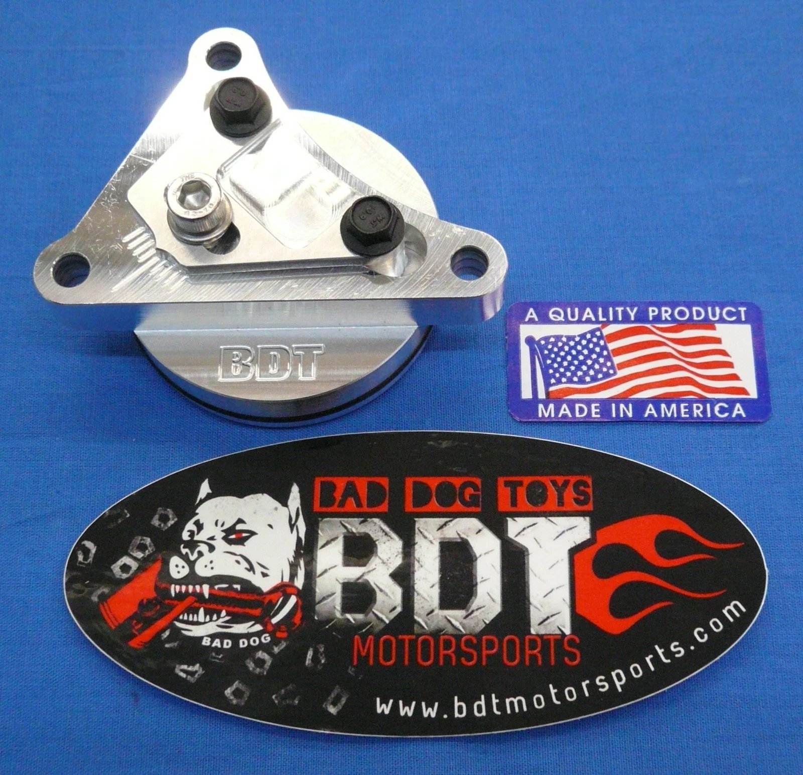 HONDA TRX250R ATC250R BDT BILLET ADJ TIMING COUNTER BALANCER BEARING HOLDER NEW - Image 2