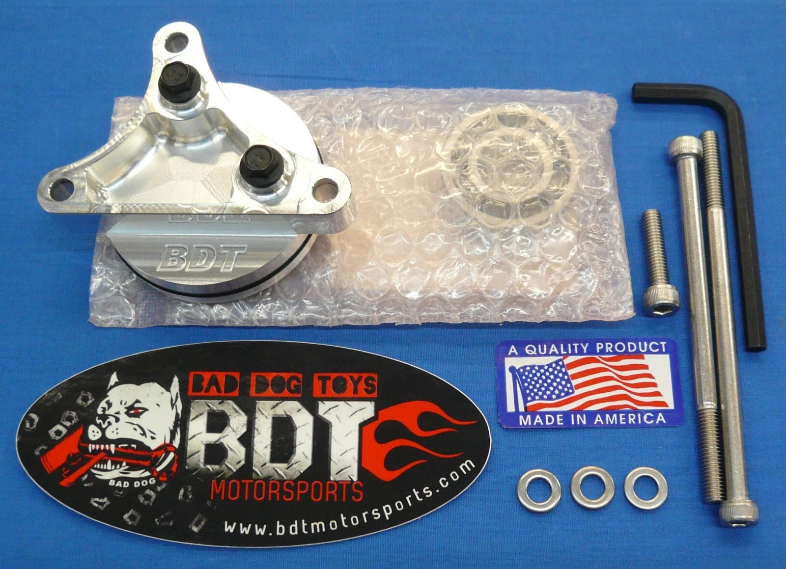 HONDA TRX ATC 250R BDT BILLET COUNTER BALANCER BEARING HOLDER KIT NEW USA