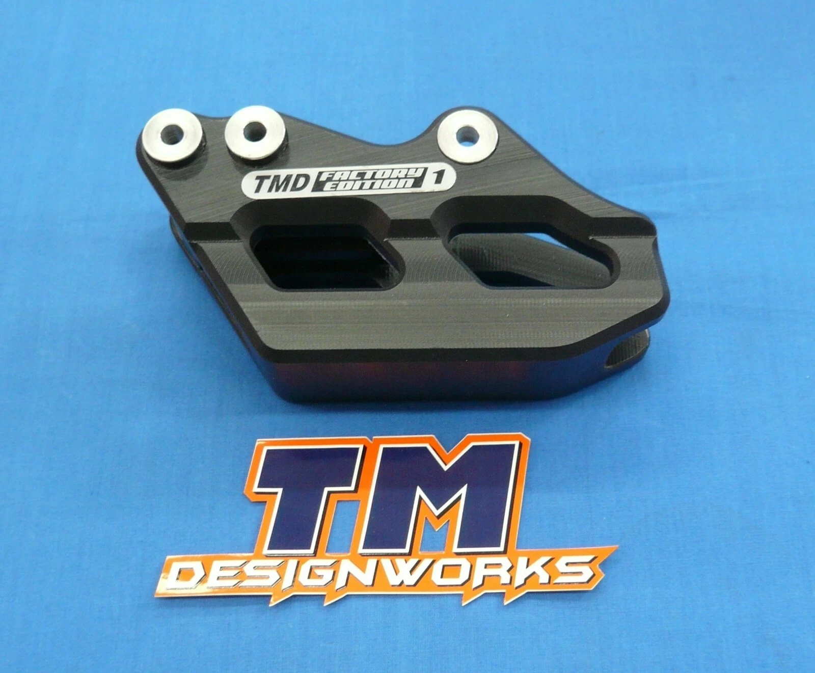 HONDA CRF 250R 450R 250X 450X TM DESIGNWORKS FACTORY EDITION SX REAR CHAIN GUIDE - Image 2