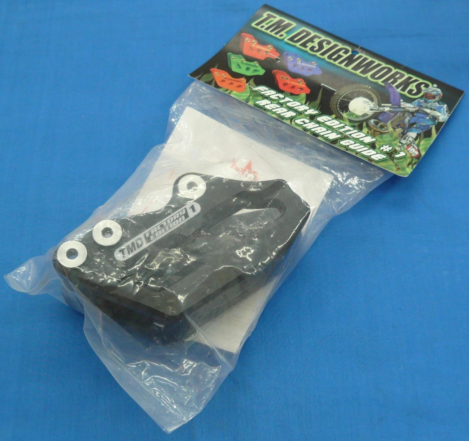 HONDA CRF 250R 450R 250X 450X TM DESIGNWORKS FACTORY EDITION SX REAR CHAIN GUIDE - Image 10