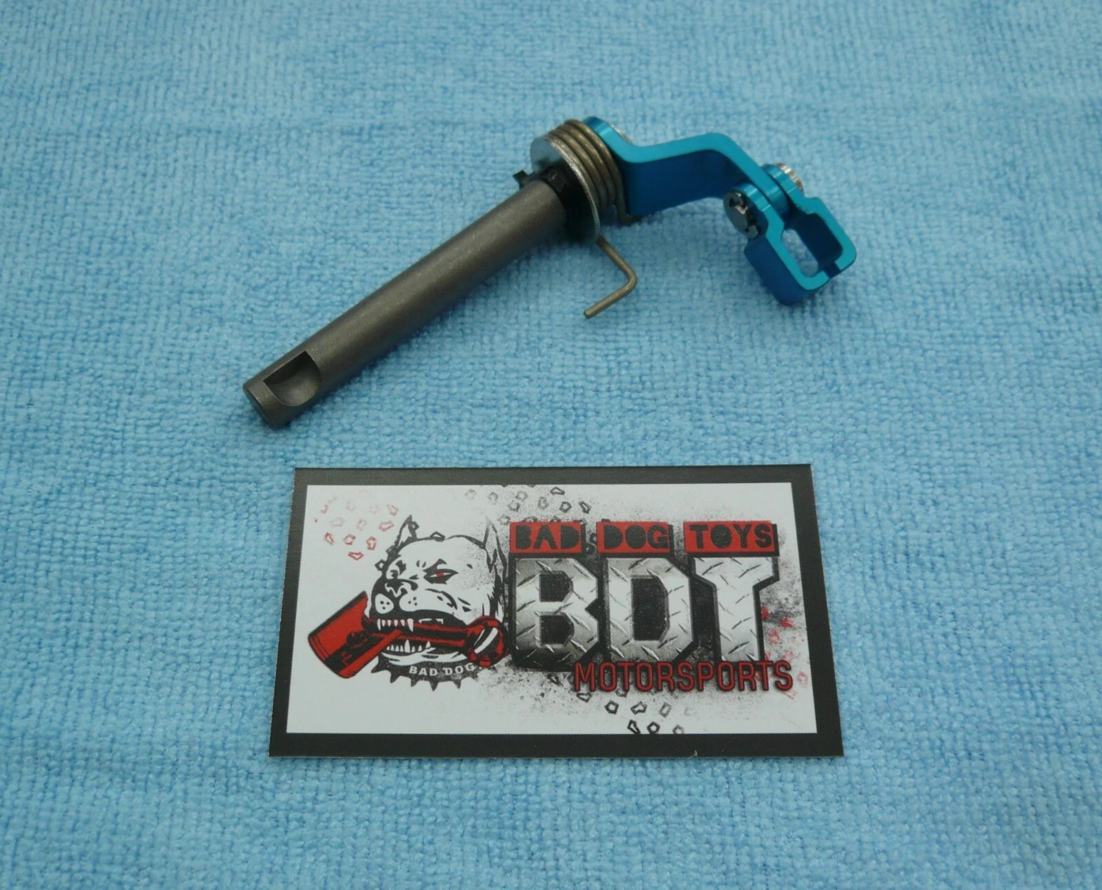 HONDA 1985-89 TRX250R ATC250R BDT MOTORSPORTS BILLET CLUTCH LEVER ARM BLUE NEW