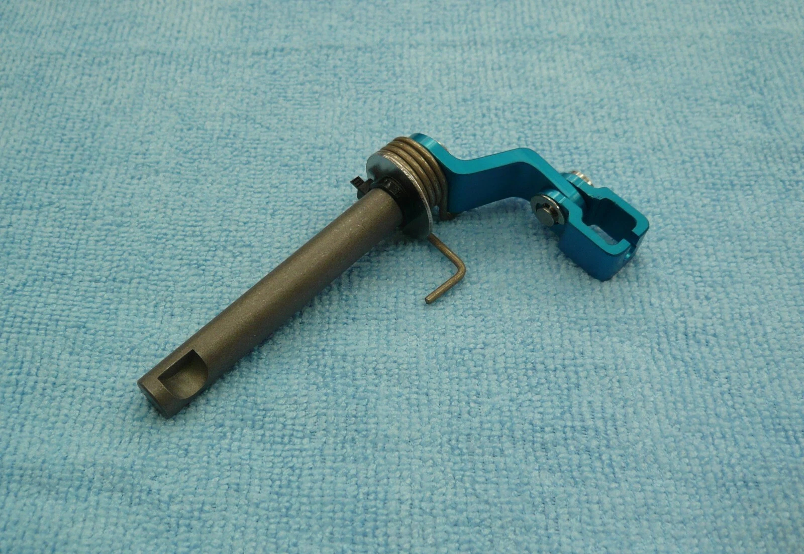 HONDA 1985-89 TRX250R ATC250R BDT MOTORSPORTS BILLET CLUTCH LEVER ARM BLUE NEW - Image 2