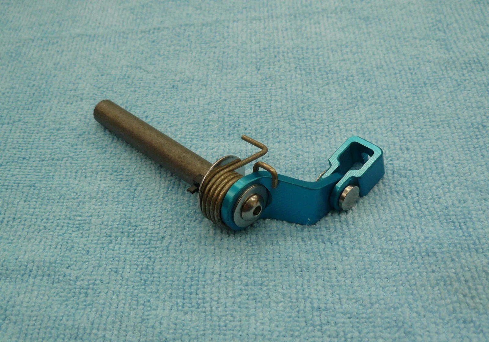 HONDA 1985-89 TRX250R ATC250R BDT MOTORSPORTS BILLET CLUTCH LEVER ARM BLUE NEW - Image 4