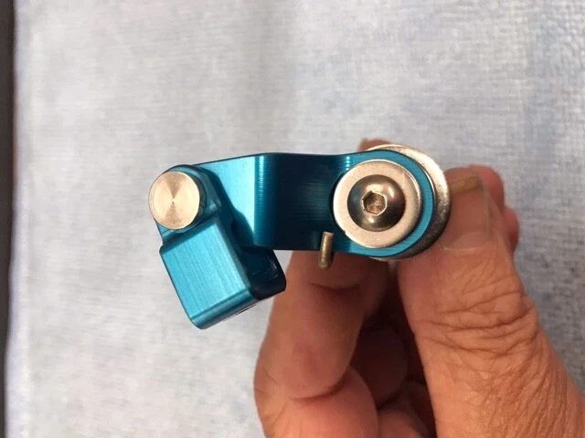 HONDA 1985-89 TRX250R ATC250R BDT MOTORSPORTS BILLET CLUTCH LEVER ARM BLUE NEW - Image 6