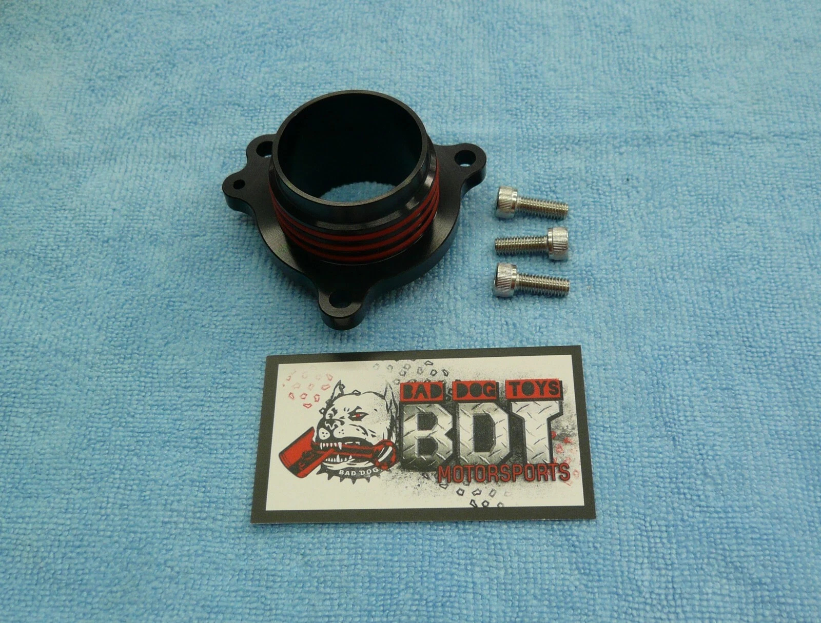 HONDA 81-84 ATC250R ATC 250R BDT BLACK BILLET EXHAUST FLANGE 4 O-RING SEAL NEW