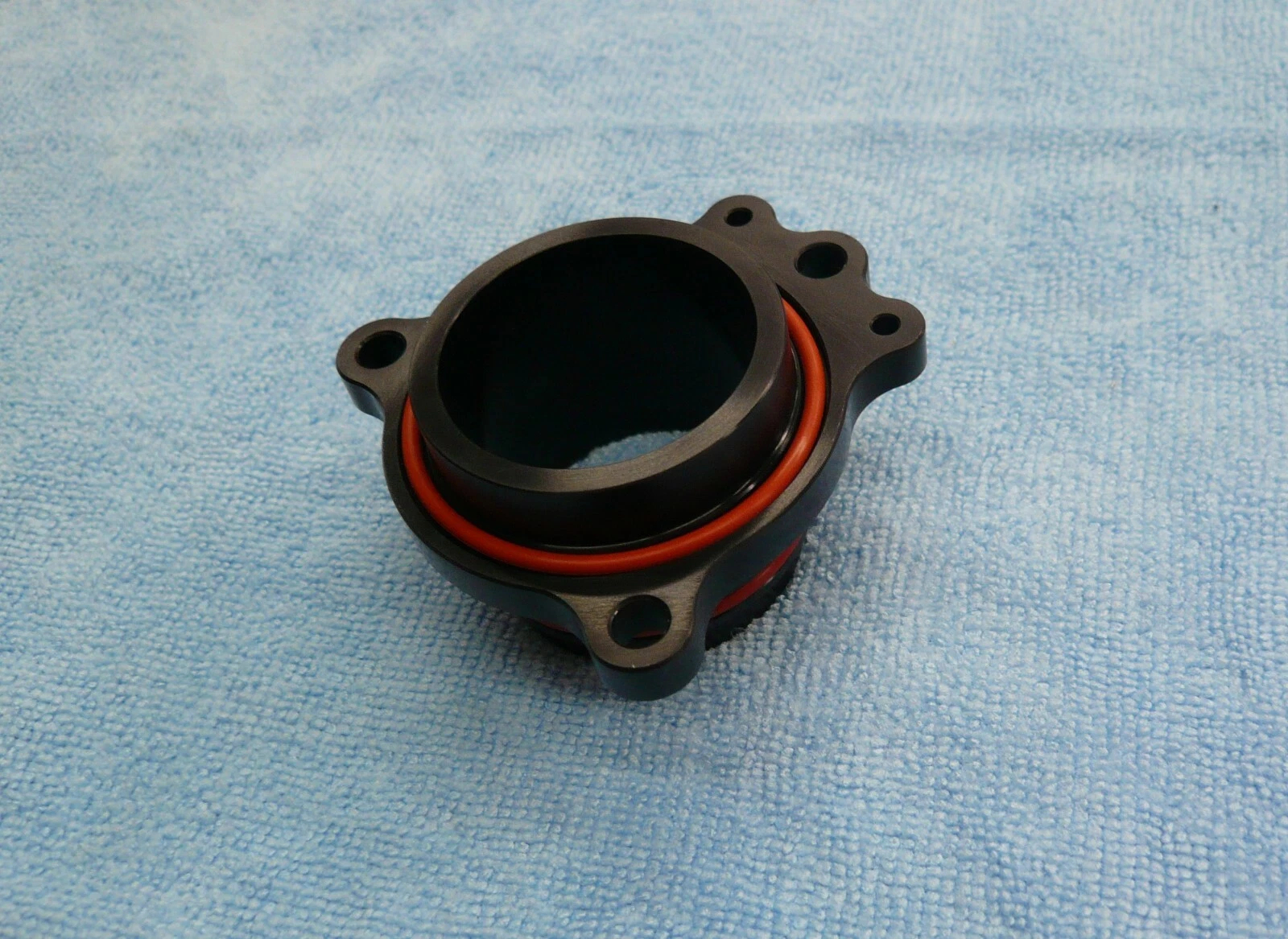 HONDA 81-84 ATC250R ATC 250R BDT BLACK BILLET EXHAUST FLANGE 4 O-RING SEAL NEW - Image 3