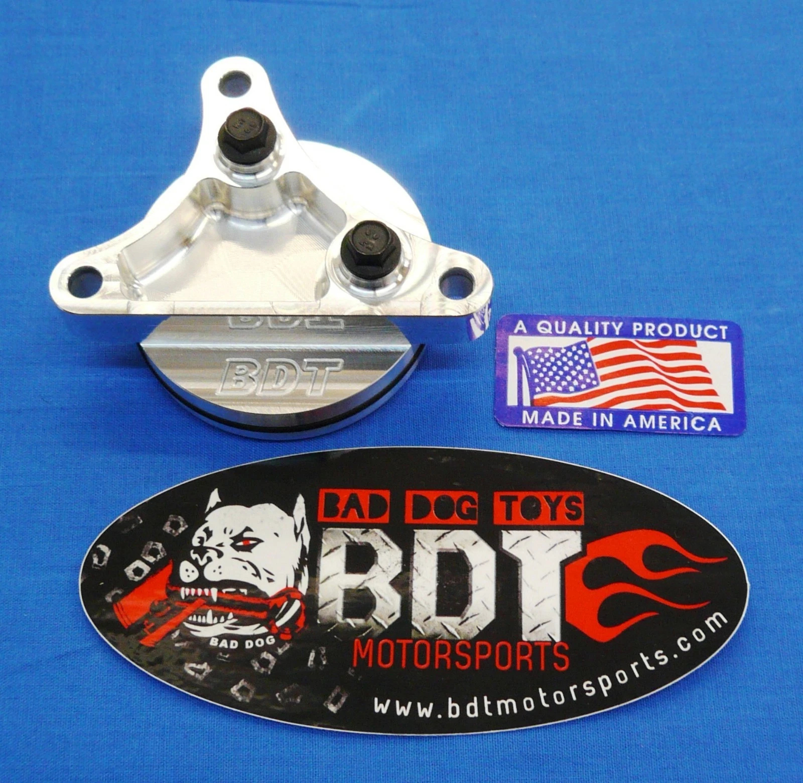 HONDA TRX ATC 250R BDT ENGINE BILLET COUNTER BALANCER BEARING HOLDER NEW USA - Image 2