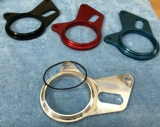 HONDA ATC250R ATC 250R R REAR BRAKE STAY PLATE BILLET OEM O-RING 1986 BDT NEW - Image 4