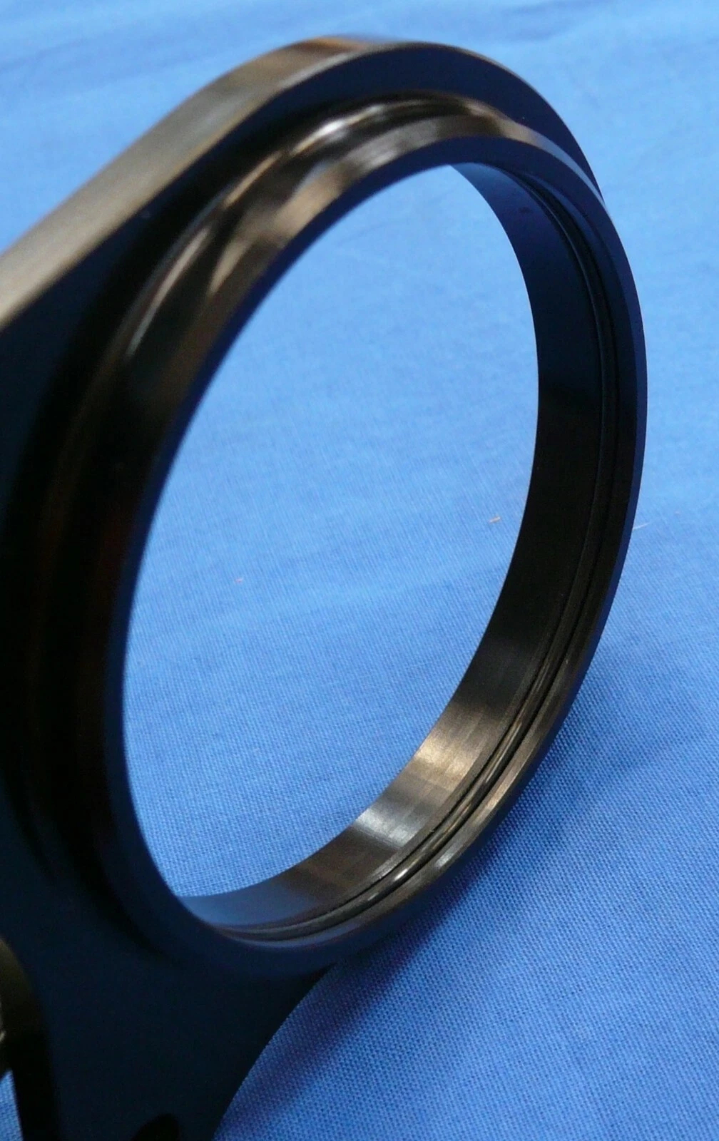 HONDA 1985 ATC 250R ATC250R BDT MOTORSPORTS BILLET REAR BRAKE STAY PLATE BLACK - Image 3